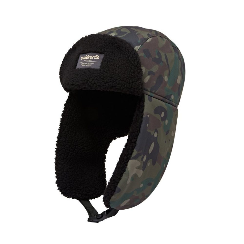 E-shop Trakker Kulich TechPro Camo Trapper Hat,Trakker Kulich TechPro Camo Trapper Hat