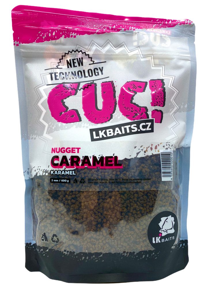 E-shop LK Baits Nugget CUC! 2mm 600g - Karamel,LK Baits Nugget CUC! 2mm 600g - Karamel