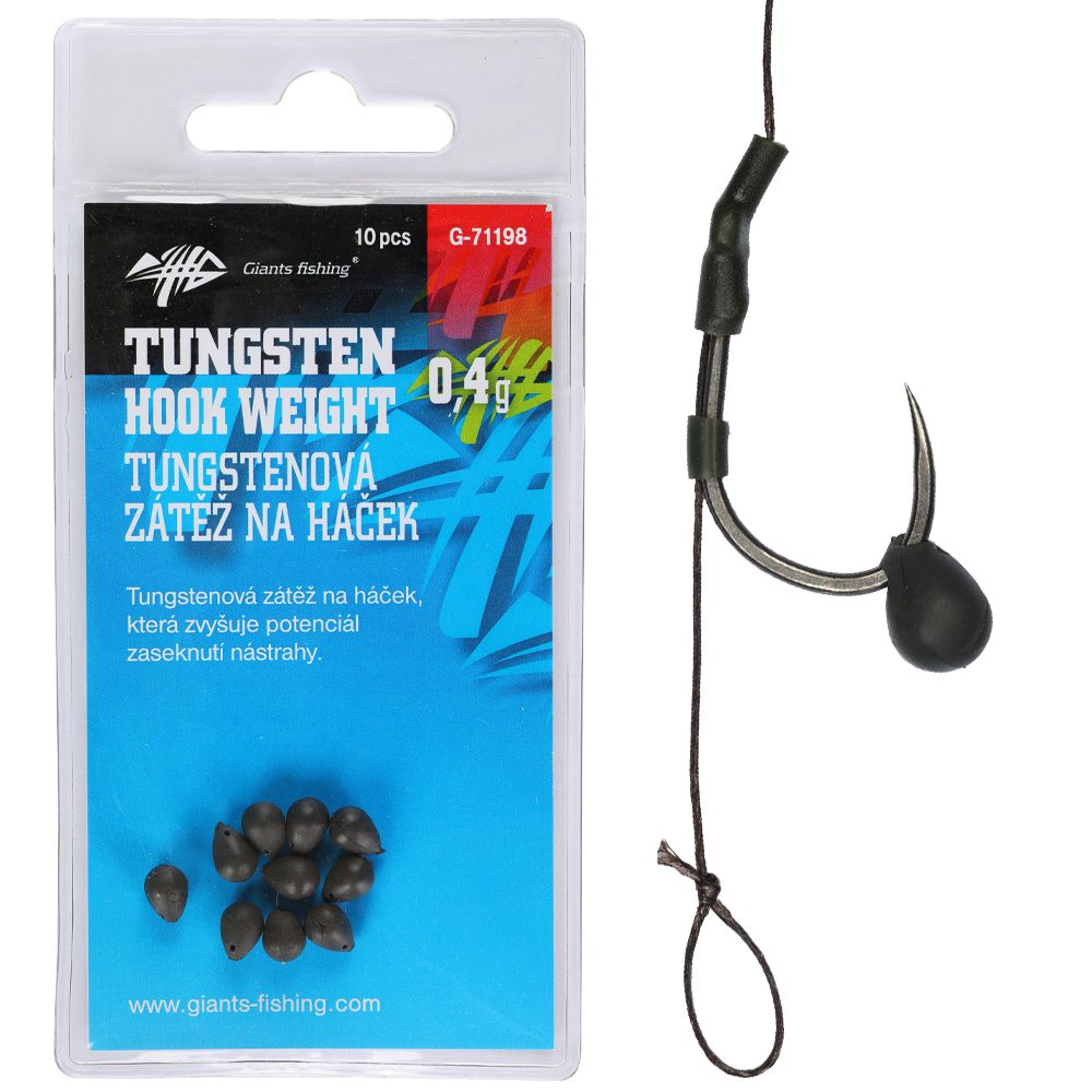Giants fishing Zátěž na háček Tungsten Hook Weight 0,4g 10ks