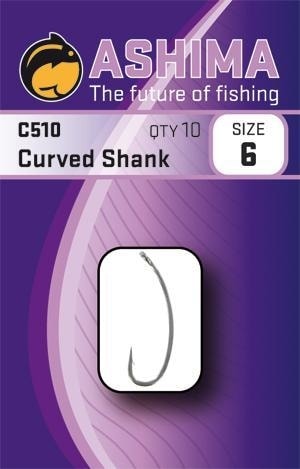 E-shop Ashima Háčky C510 Curved Shank 10ks,Ashima Háčky C510 Curved Shank 10ks