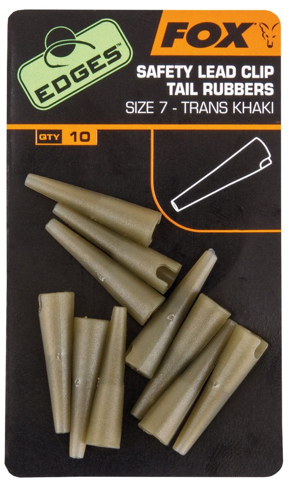 E-shop Fox Převleky na závěsky na olovo Edges Lead Clip Tail Rubbers vel. 7,Fox Převleky na závěsky na olovo Edges Lead Clip Tail Rubbers vel. 7