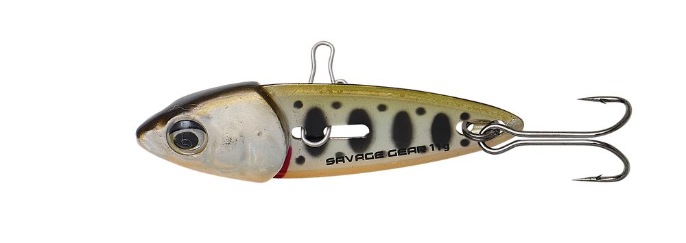 Savage Gear Třpytka Switch Blade Minnow Olive Smolt
