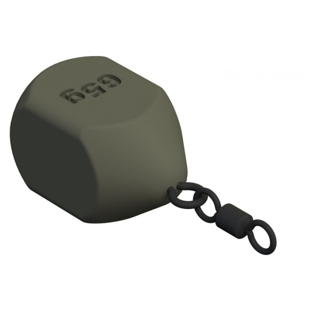 Suretti Zátěž Cube s očkem a obratlíkem - 60g,Suretti Zátěž Cube s očkem a obratlíkem - 60g