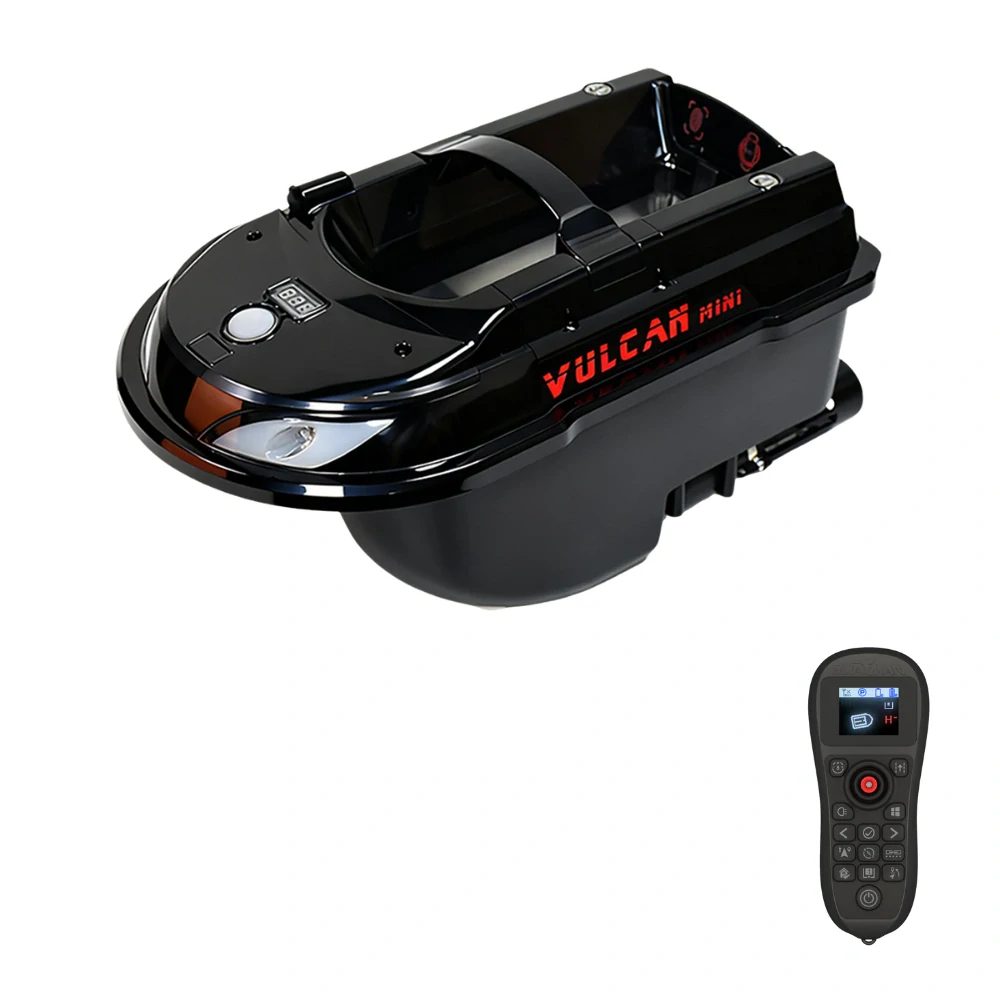 E-shop Boatman Zavážecí lodička Vulcan Mini Basic Černá,Boatman Zavážecí lodička Vulcan Mini Basic Černá