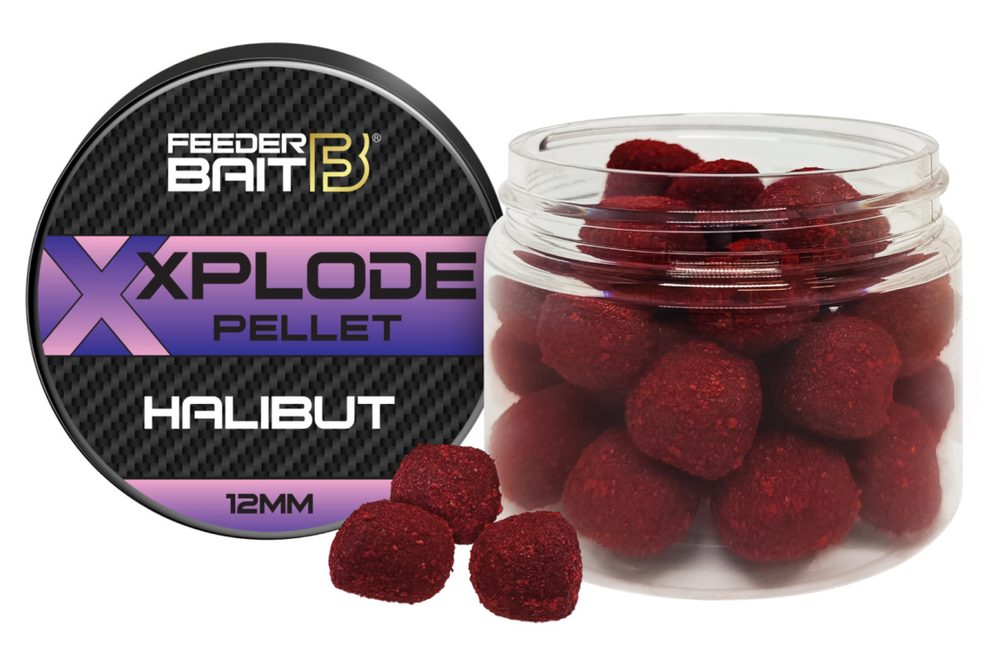 FeederBait Xplode Pop-Up Pellet 12mm 90ml - Halibut