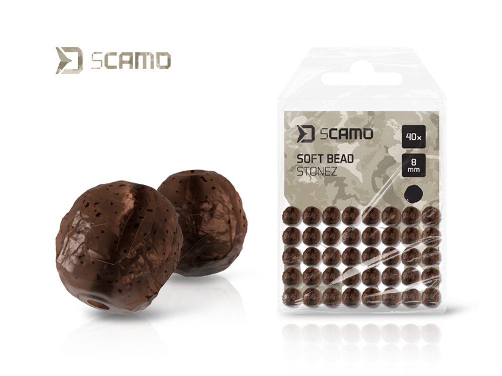 Delphin Nárazové kuličky sCAMO Stonez - 8mm 40ks,Delphin Nárazové kuličky sCAMO Stonez - 8mm 40ks