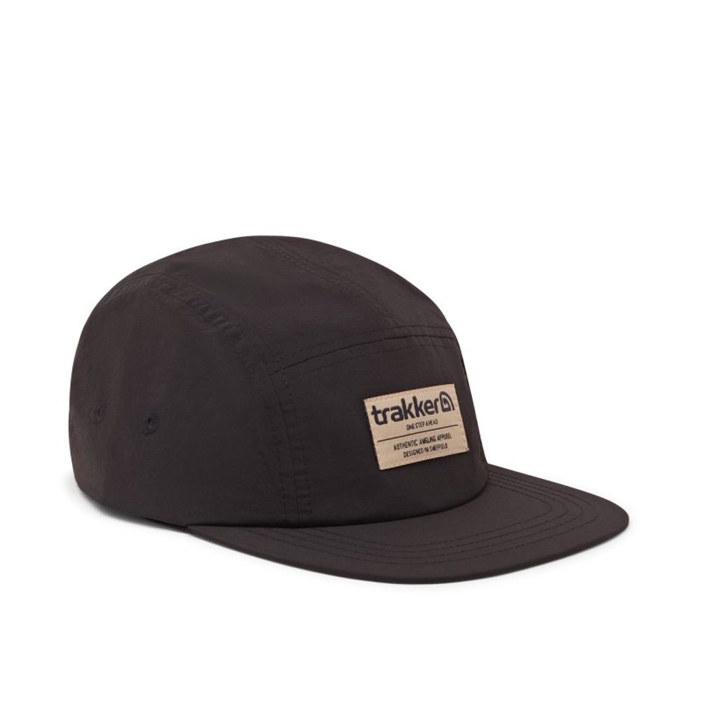 E-shop Trakker Kšiltovka 5 Panel Black Cap,Trakker Kšiltovka 5 Panel Black Cap