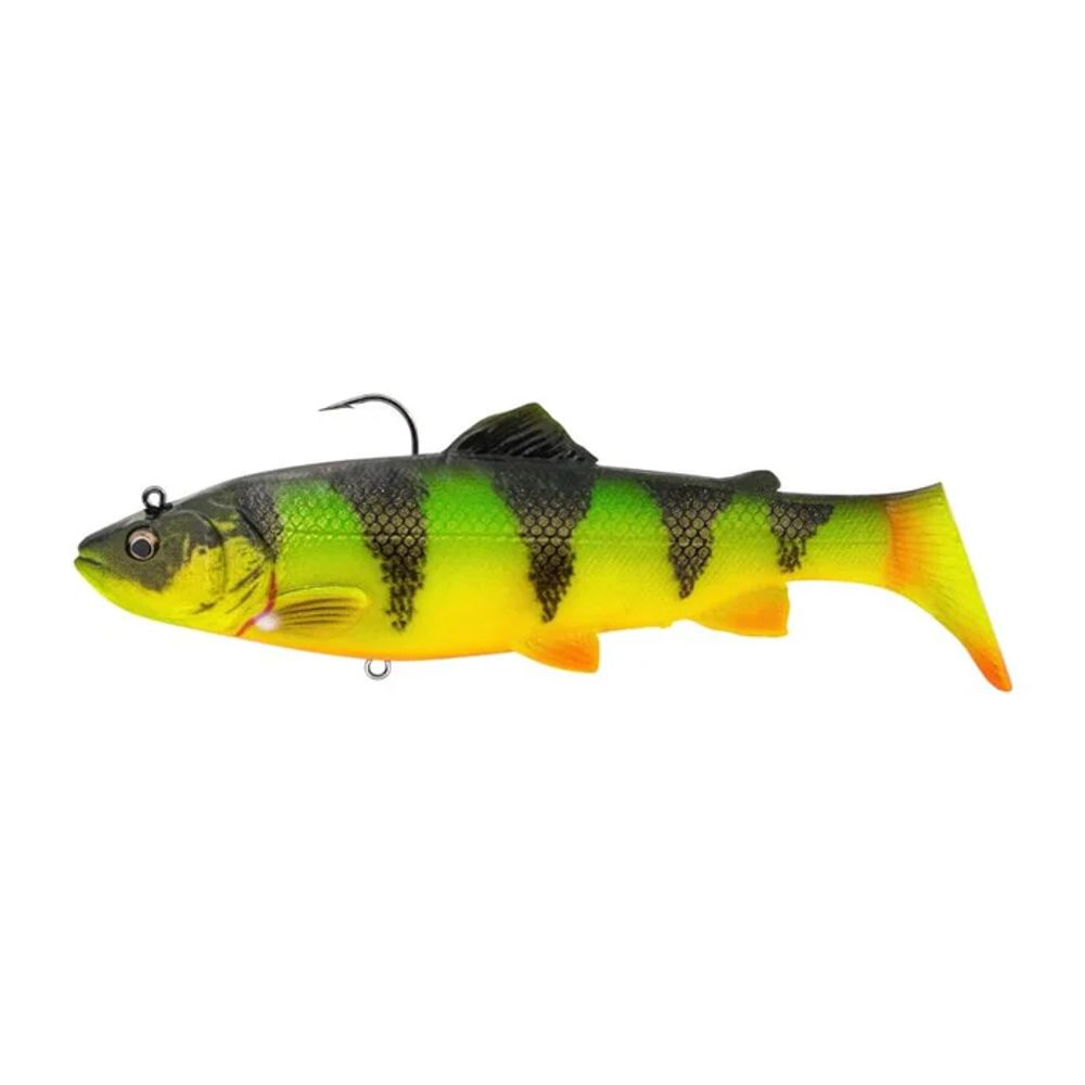 E-shop Savage Gear Gumová nástraha 3D Trout Shad Firetiger - 12,5cm 35g,Savage Gear Gumová nástraha 3D Trout Shad Firetiger - 12,5cm 35g