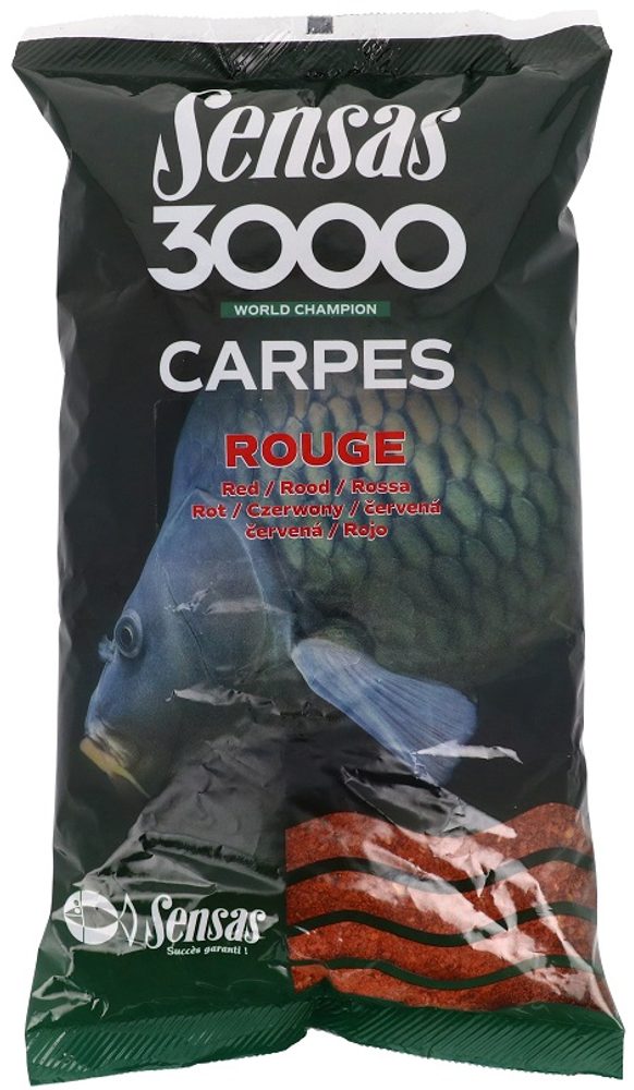 E-shop Sensas Krmítková směs 3000 Classic 1kg - Kapr červený,Sensas Krmítková směs 3000 Classic 1kg - Kapr červený