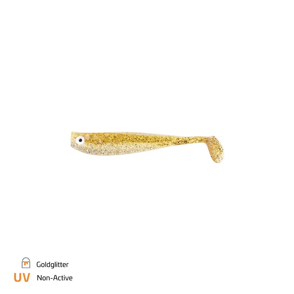 E-shop Zeck Gumová nástraha Zander Gummi 9cm - Goldglitter,Zeck Gumová nástraha Zander Gummi 9cm - Goldglitter