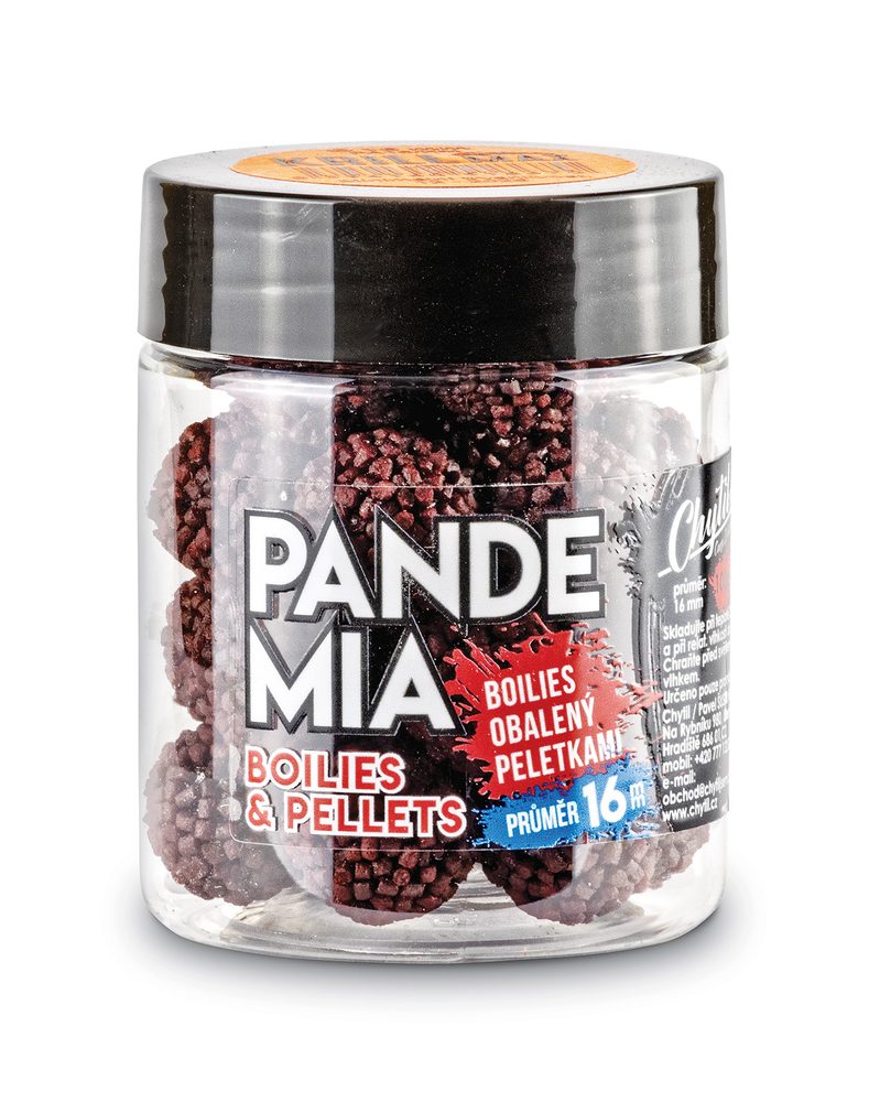 Chytil Boilies Pandemia 16mm 100g - Chiméra Red-Oliheň/Pepř