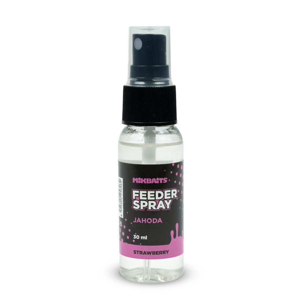 E-shop Mikbaits Feeder spray 30ml - Jahoda,Mikbaits Feeder spray 30ml - Jahoda