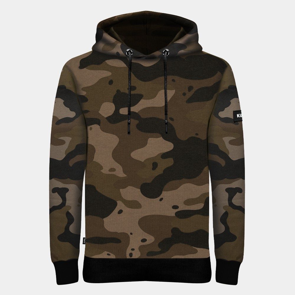 Fotografie KUMU Mikina Deception Full Camo - 3XL