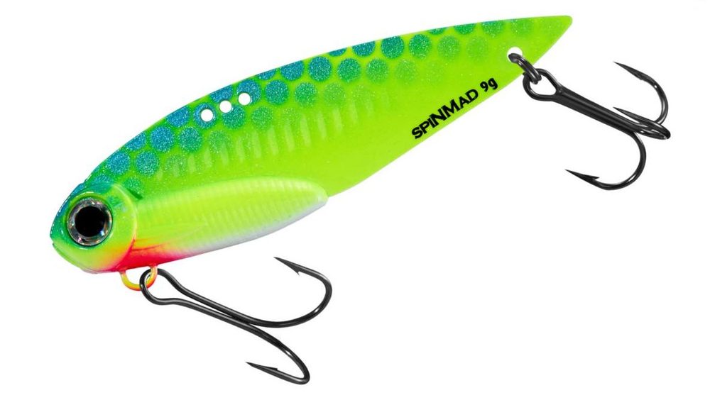 SpinMad Cikáda Hart Spicy Blade 9g - Fluo