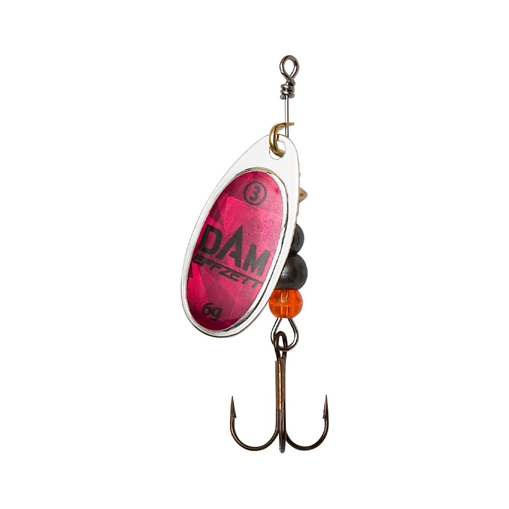 E-shop DAM Třpytka Effzett Fluo Spinner Magenta Prisma - 10g vel.4,DAM Třpytka Effzett Fluo Spinner Magenta Prisma - 10g vel.4