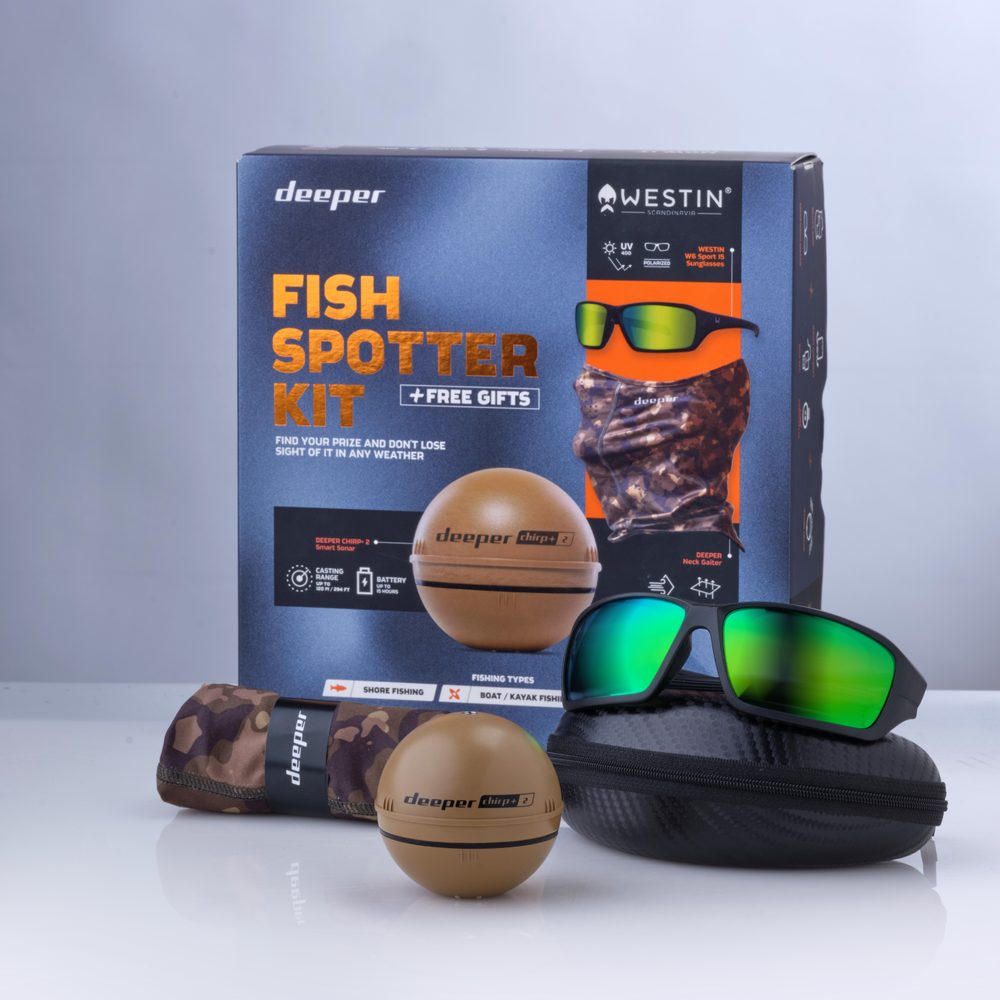 Fotografie Deeper Nahazovací sonar Fishfinder CHIRP+ 2 Fish Spotter Kit Limitovaná edice