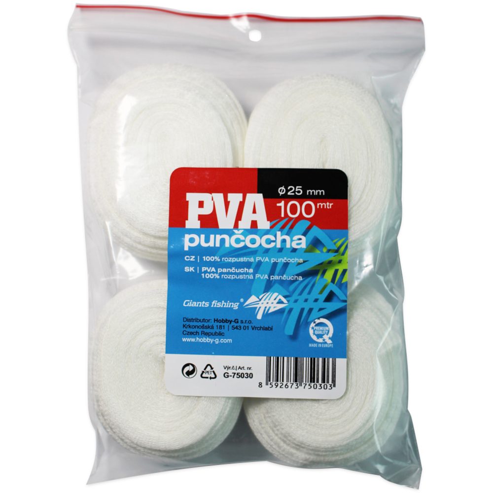 E-shop Giants Fishing PVA Náhradní punčocha Micromesh Refill 25mm 100m (maxi pack),Giants Fishing PVA Náhradní punčocha Micromesh Refill 25mm 100m (maxi pack