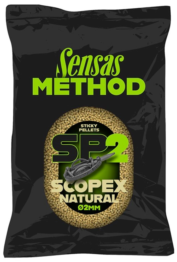 Sensas Pelety Sticky Pellets 2mm 650g,Sensas Pelety Sticky Pellets 2mm 650g