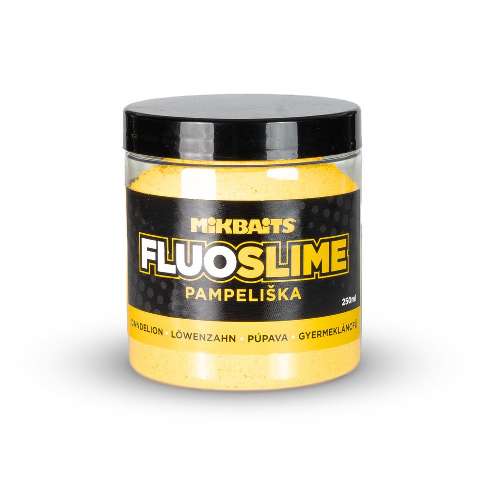 E-shop Mikbaits Obalovací Dip fluo slime 100g - Pampeliška,Mikbaits Obalovací Dip fluo slime 100g - Pampeliška