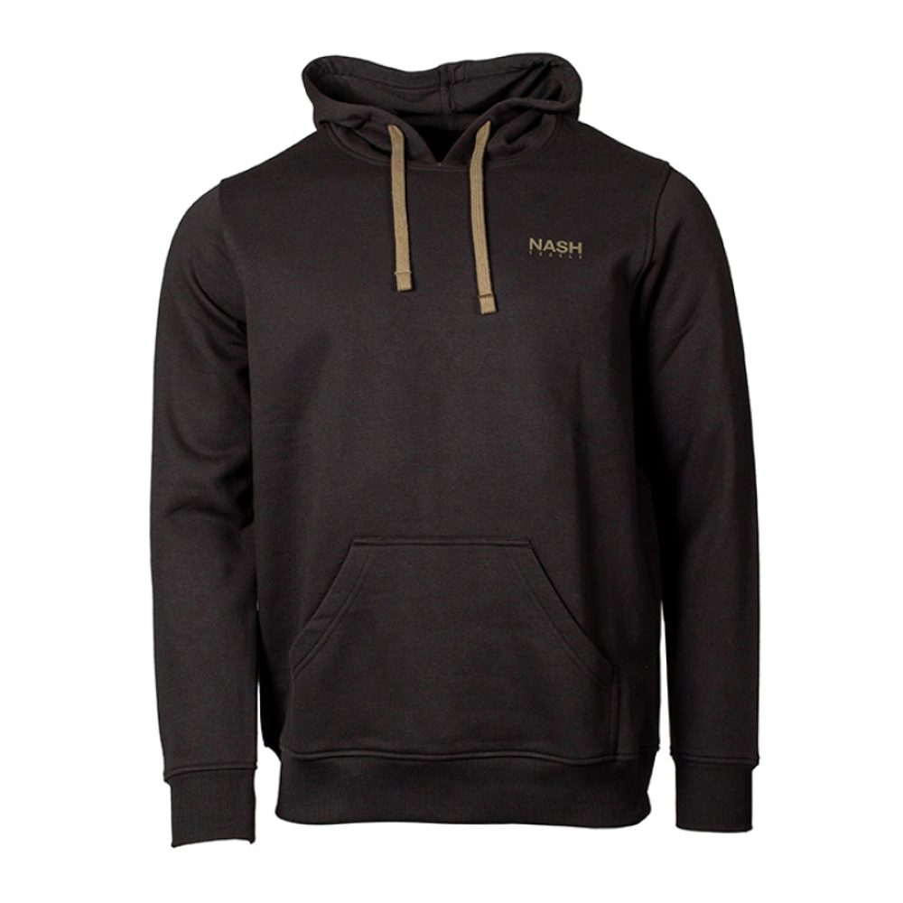 E-shop Nash Rybářská Mikina Make It Happen Hoody Fish Logo Black - L,Nash Rybářská Mikina Make It Happen Hoody Fish Logo Black - L