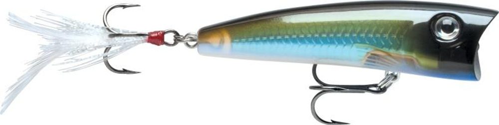 Rapala Wobler X-Rap Pop Moss Back Shiner,Rapala Wobler X-Rap Pop Moss Back Shiner