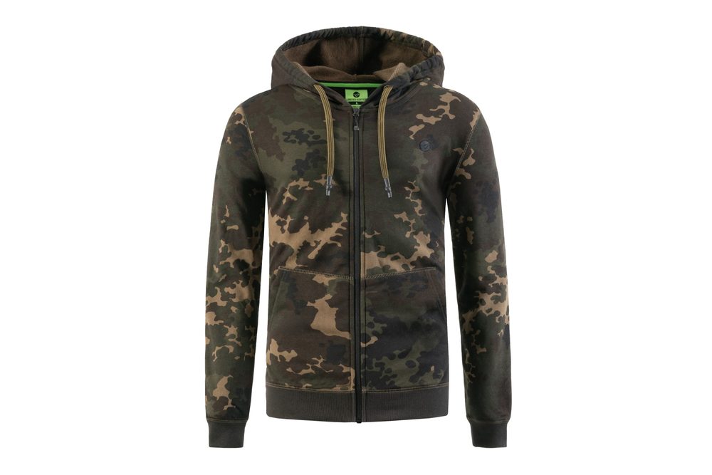 E-shop Korda Rybářská Mikina Zip Hoodie Dark Kamo,Korda Rybářská Mikina Zip Hoodie Dark Kamo
