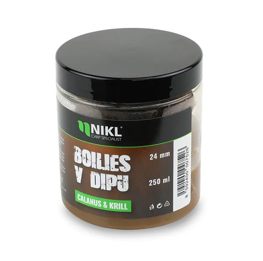 E-shop Nikl Boilies v dipu Calanus & Krill 250ml - 20mm,Nikl Boilies v dipu Calanus & Krill 250ml - 20mm
