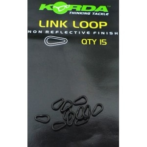 E-shop Korda Drátěná slza Link Loop 15ks