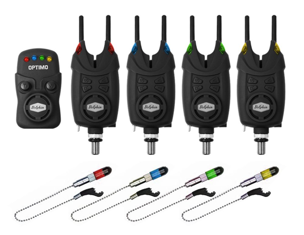 E-shop Delphin Sada Signalizátorů Optimo 9V + CSWII + snag 3+1,Delphin Sada Signalizátorů Optimo 9V + CSWII + snag 3+1