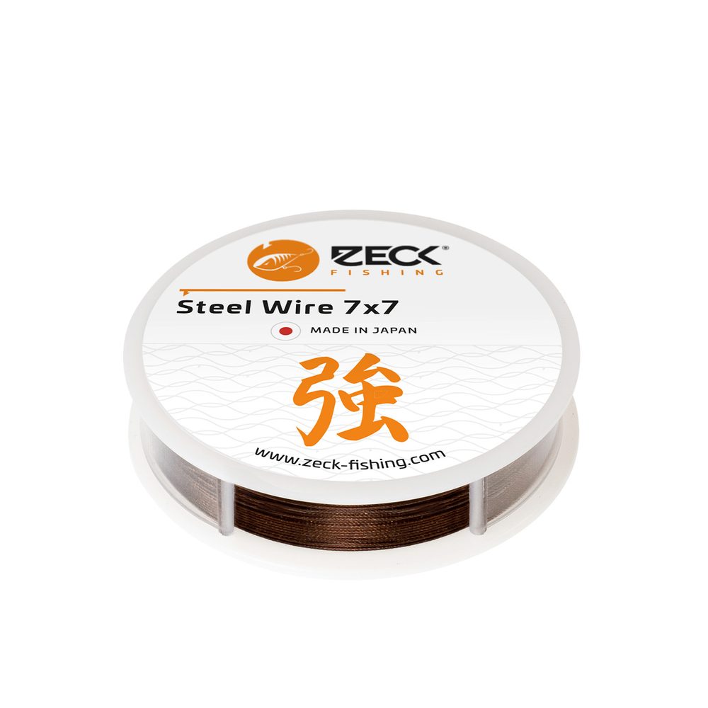 E-shop Zeck Vazatelné ocelové lanko 7x7 Steel Wire 3m - 0,27mm / 6kg,Zeck Vazatelné ocelové lanko 7x7 Steel Wire 3m - 0,27mm / 6kg