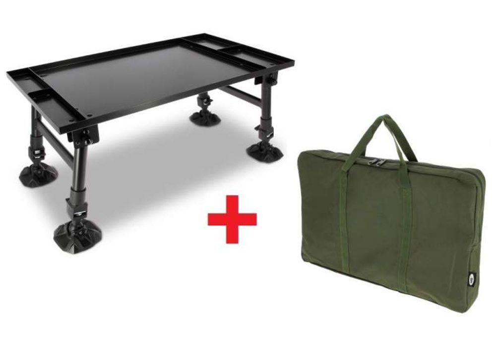 Fotografie NGT Stolek Dynamic Bivvy Table + Obal Zdarma!