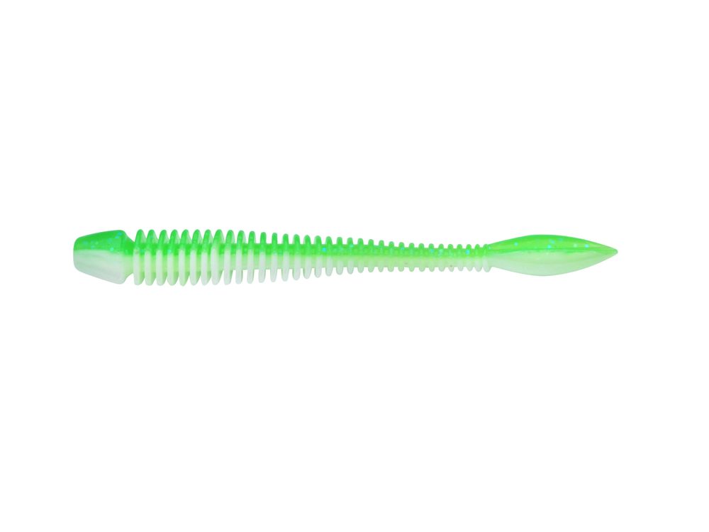 Berkley Nástraha PowerBait Power Flail Spring Green/White - 5cm