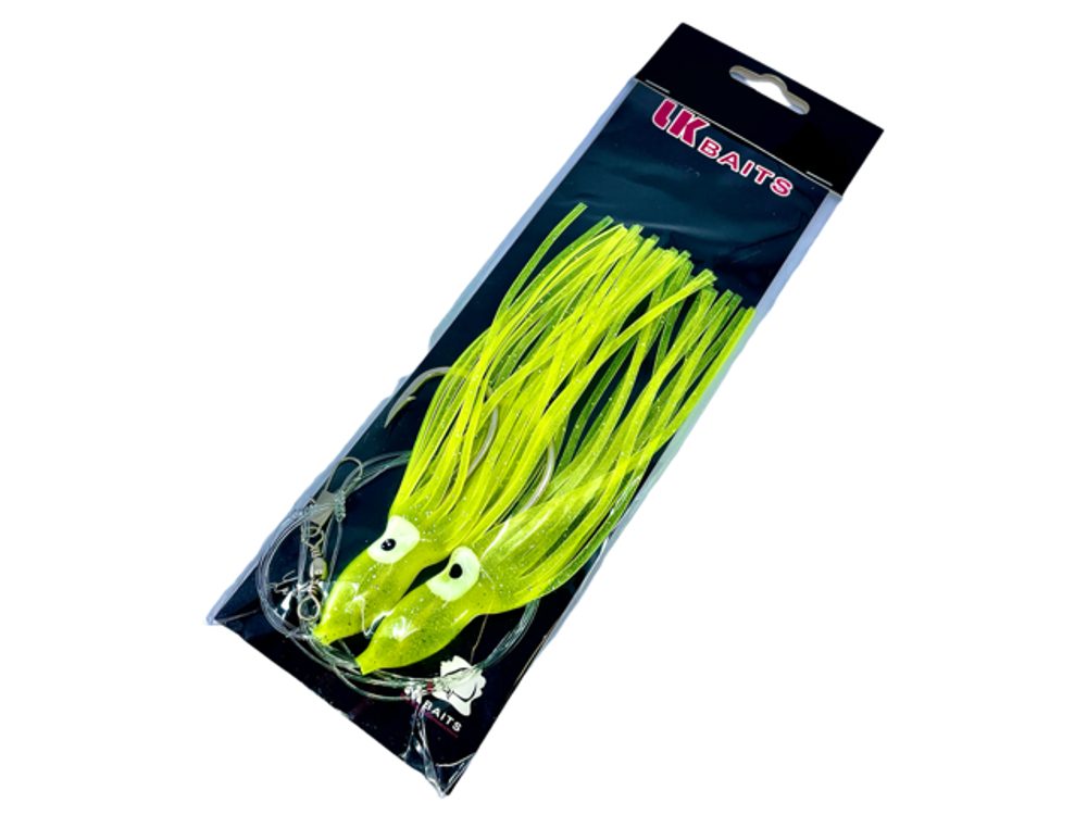 Fotografie LK Baits Návazec Chobotnice Yellow/Žlutý - 8/0 12cm