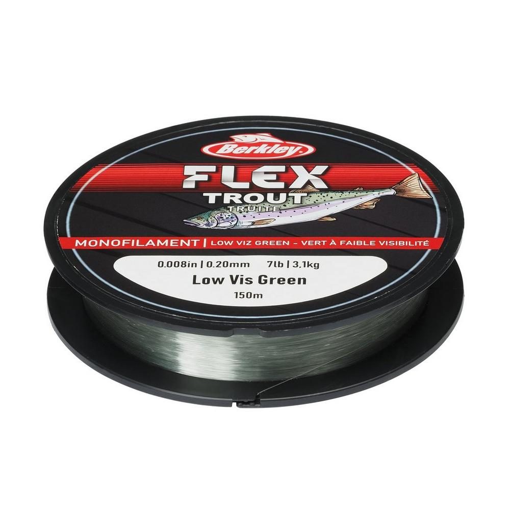 E-shop Berkley Vlasec Flex Trout Transparent Green 150m - 0,16mm 2,1kg,Berkley Vlasec Flex Trout Transparent Green 150m - 0,16mm 2,1kg