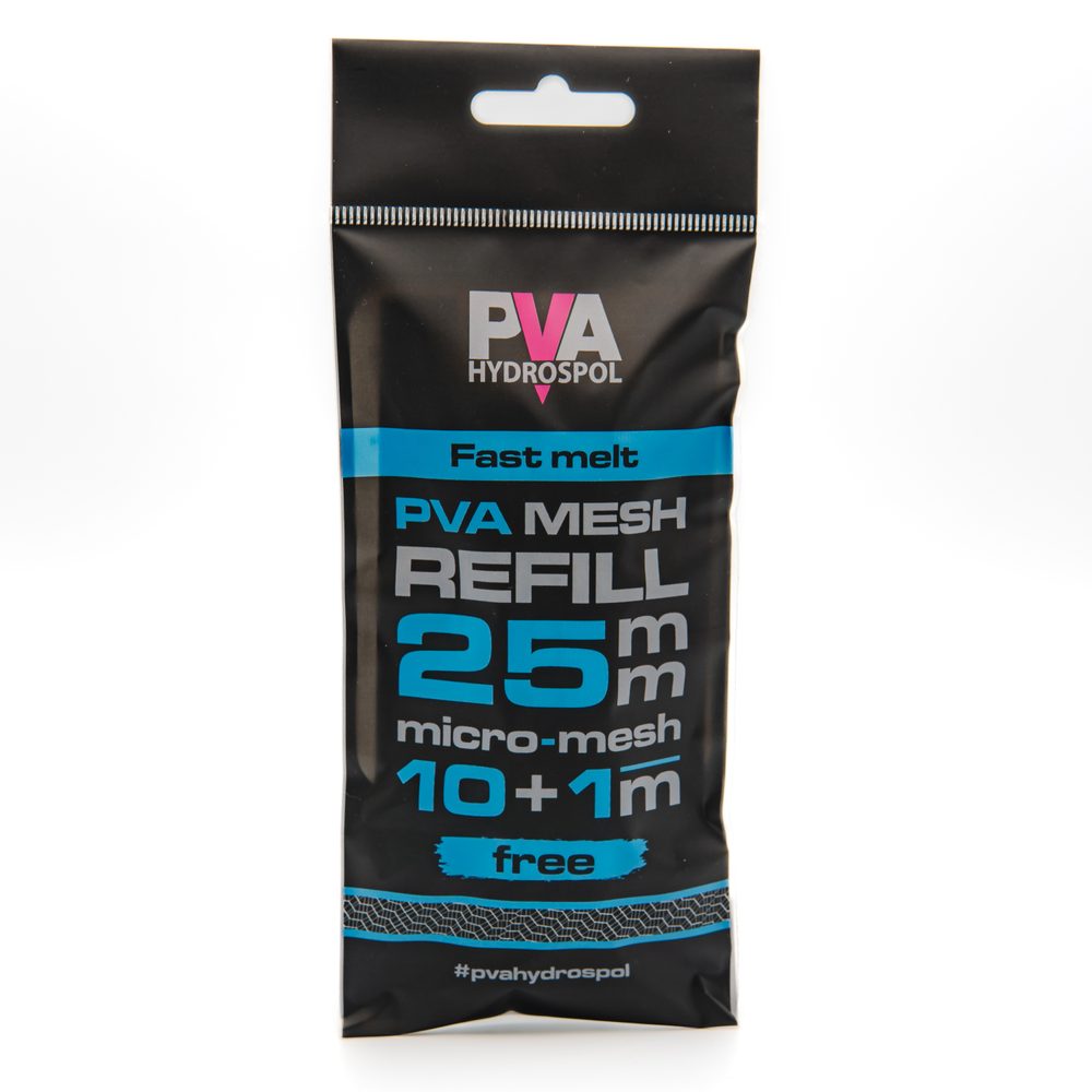 E-shop PVA Hydrospol Náhradní PVA punčocha Fast Melt 10+1m - 25mm,PVA Hydrospol Náhradní PVA punčocha Fast Melt 10+1m - 25mm