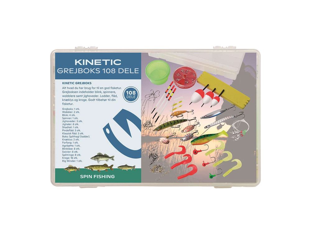 E-shop Kinetic Box s nástrahami Grejbox 108,Kinetic Box s nástrahami Grejbox 108