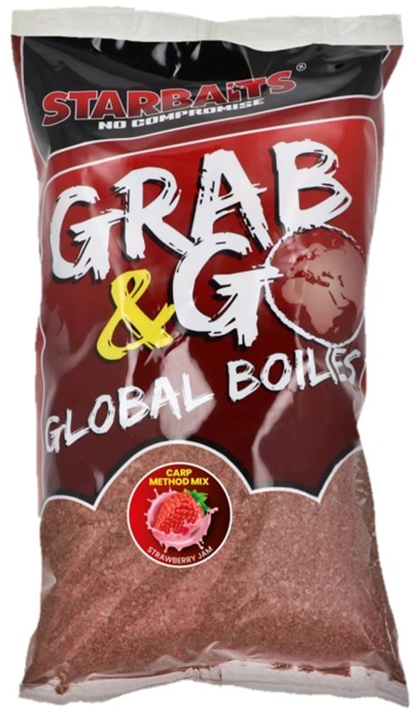 E-shop Starbaits Method Mix Global 1,8kg - Strawberry Jam,Starbaits Method Mix Global 1,8kg - Strawberry Jam