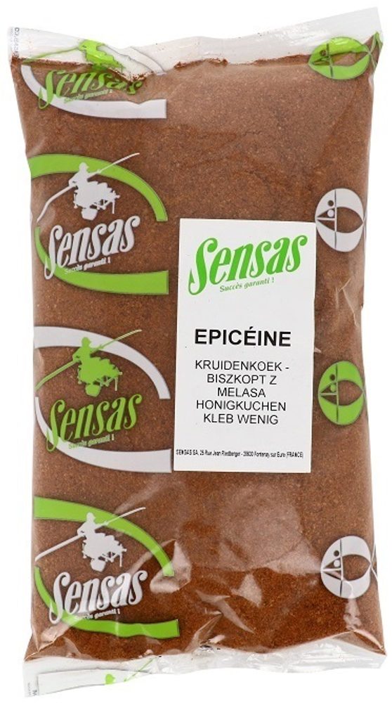 E-shop Sensas Přísada do krmení Epiceine (směs sladký perník a biskvity) 1kg,Sensas Přísada do krmení Epiceine (směs sladký perník a biskvity) 1kg