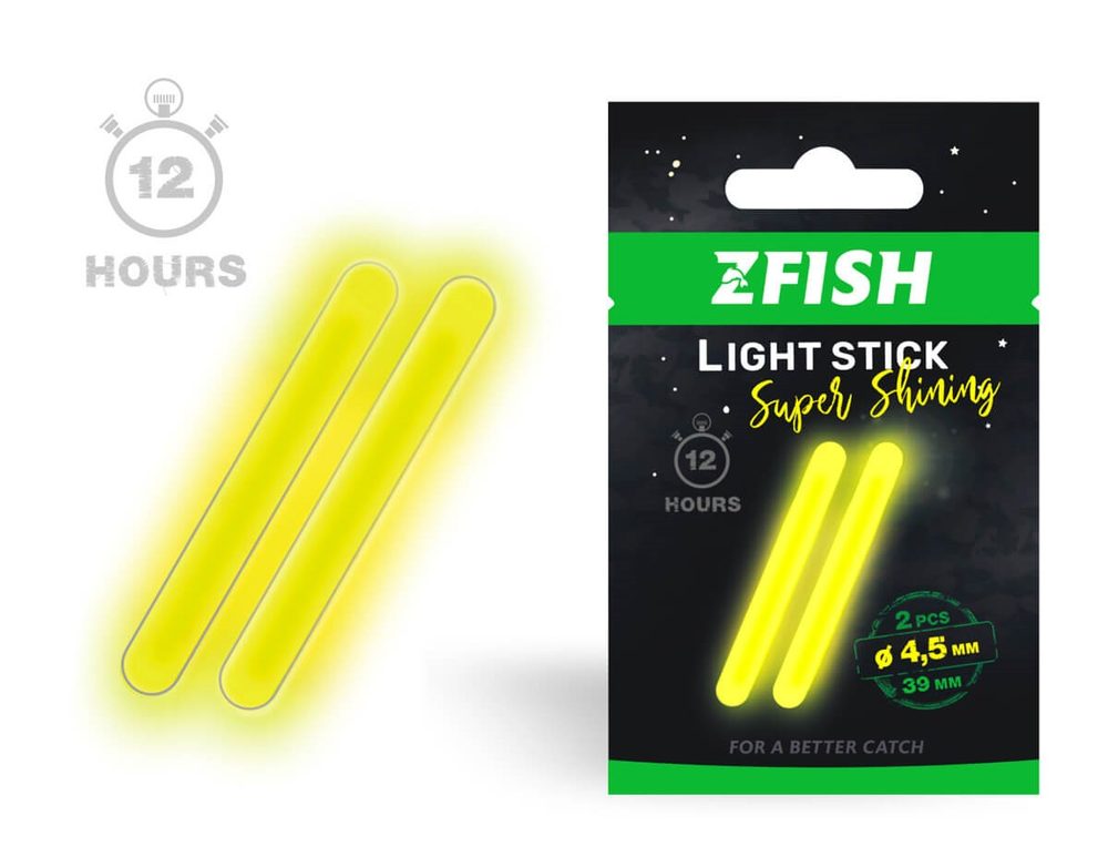 Zfish Chemické světlo 2ks - 4,5x39mm,Zfish Chemické světlo 2ks - 4,5x39mm