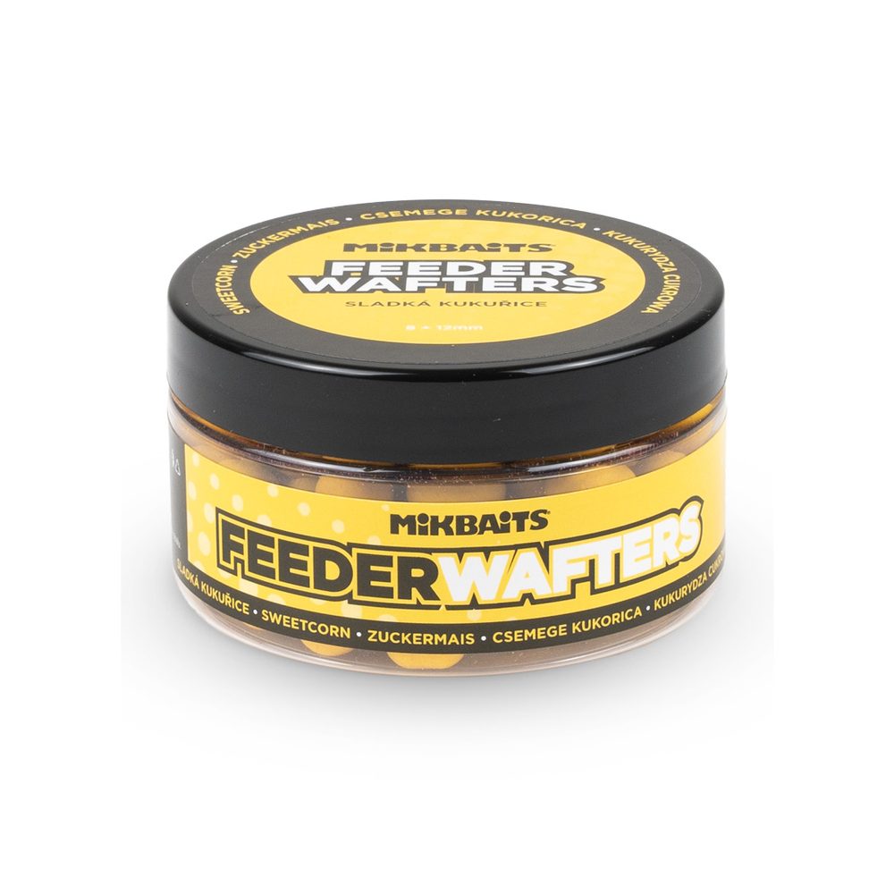 E-shop Mikbaits Feeder wafters 8+12mm 100ml - Sladká kukuřice,Mikbaits Feeder wafters 8+12mm 100ml - Sladká kukuřice