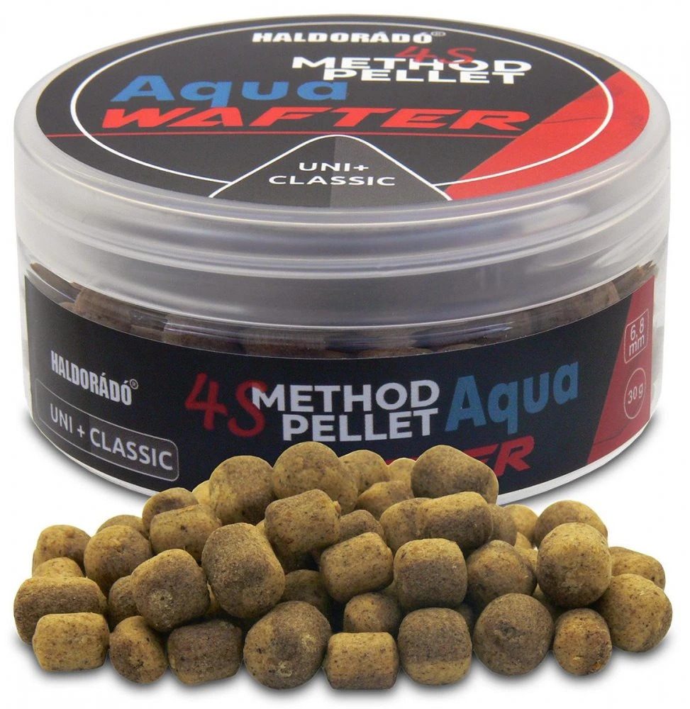 Haldor�d� Pelety 4S Method Pellet Aqua Wafters 6+8mm 30g - Uni + Classic,Haldor�d� Pelety 4S Method Pellet Aqua Wafters 6+8mm 30g - Uni + Classic