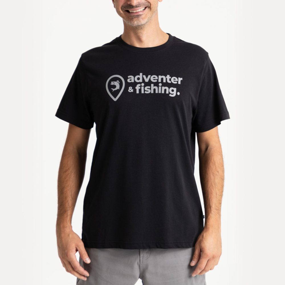 E-shop Adventer & fishing Tričko krátký rukáv Black - S,Adventer & fishing Tričko krátký rukáv Black - S