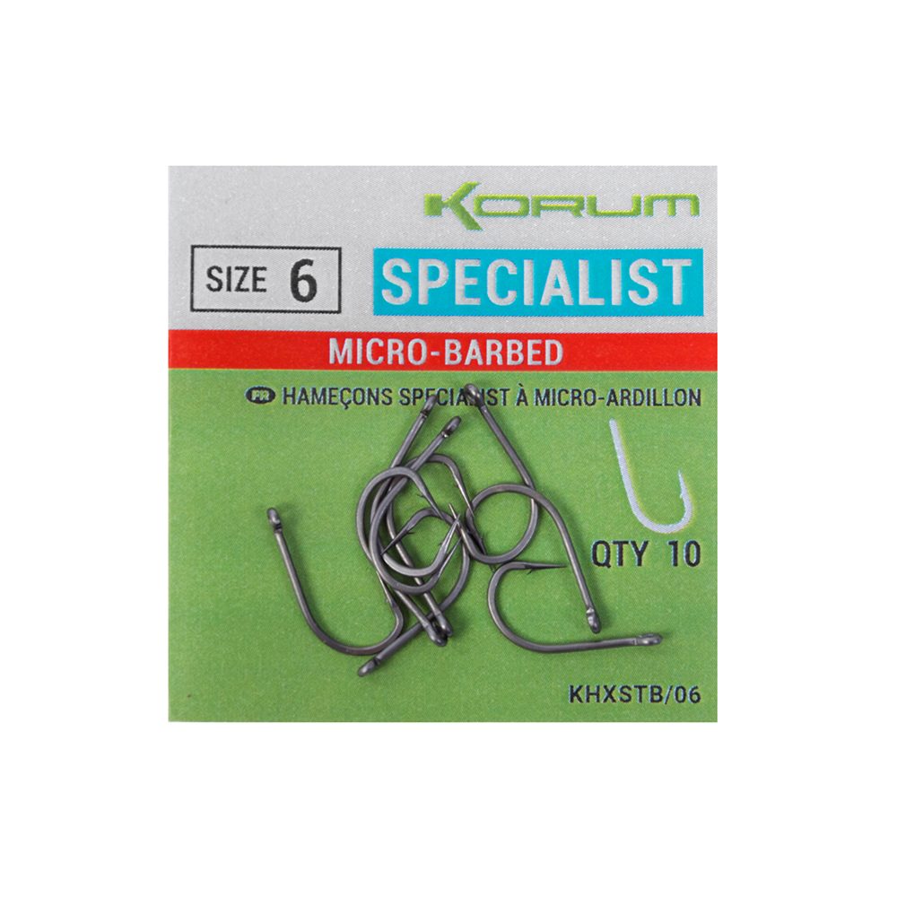 E-shop Korum Háčky Xpert Specialist Hooks 10ks,Korum Háčky Xpert Specialist Hooks 10ks