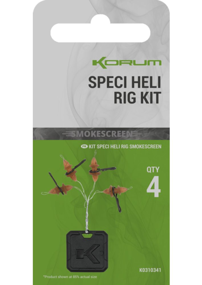 E-shop Korum Sada na montáž Smokescreen Speci Heli Rig Kit 4ks,Korum Sada na montáž Smokescreen Speci Heli Rig Kit 4ks