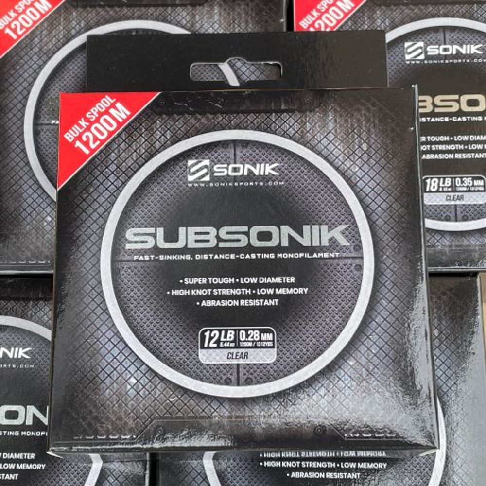 Sonik Vlasec Subsonik Clear 1200m - 0,35mm,Sonik Vlasec Subsonik Clear 1200m - 0,35mm