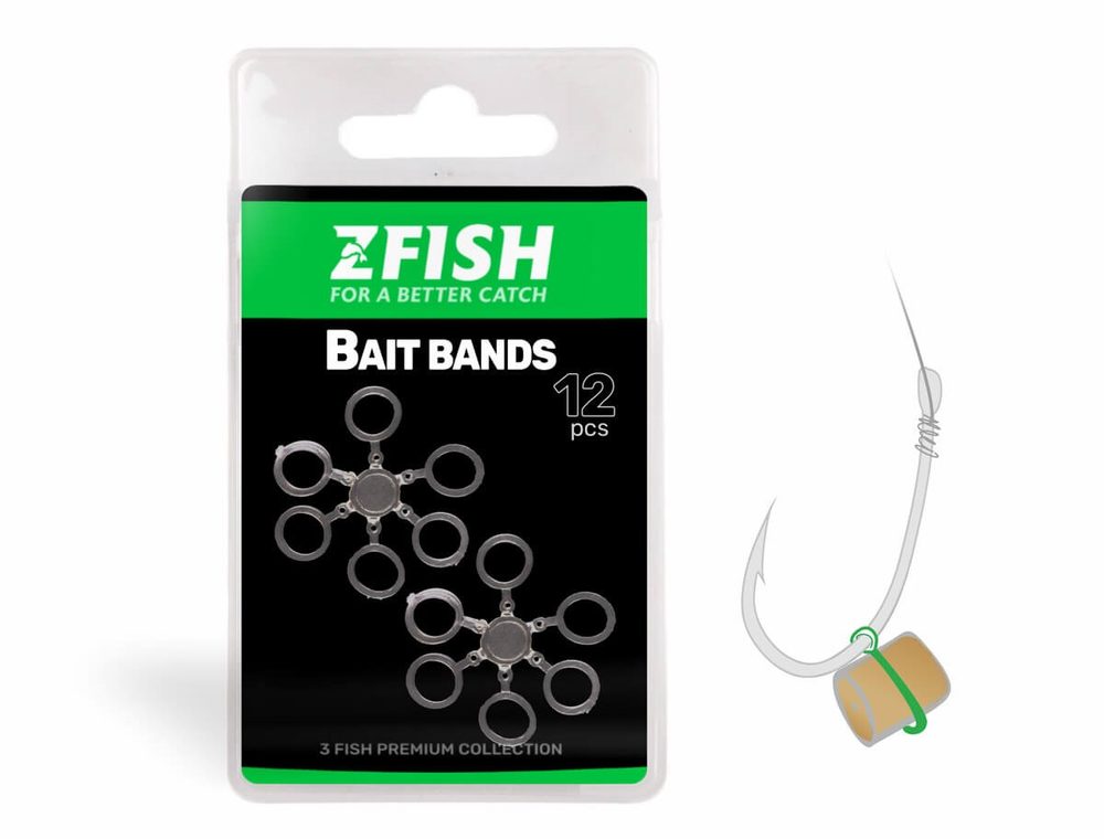 E-shop Zfish Nástrahový Kroužek Bait Bands 12ks - 5,5mm,Zfish Nástrahový Kroužek Bait Bands 12ks - 5,5mm