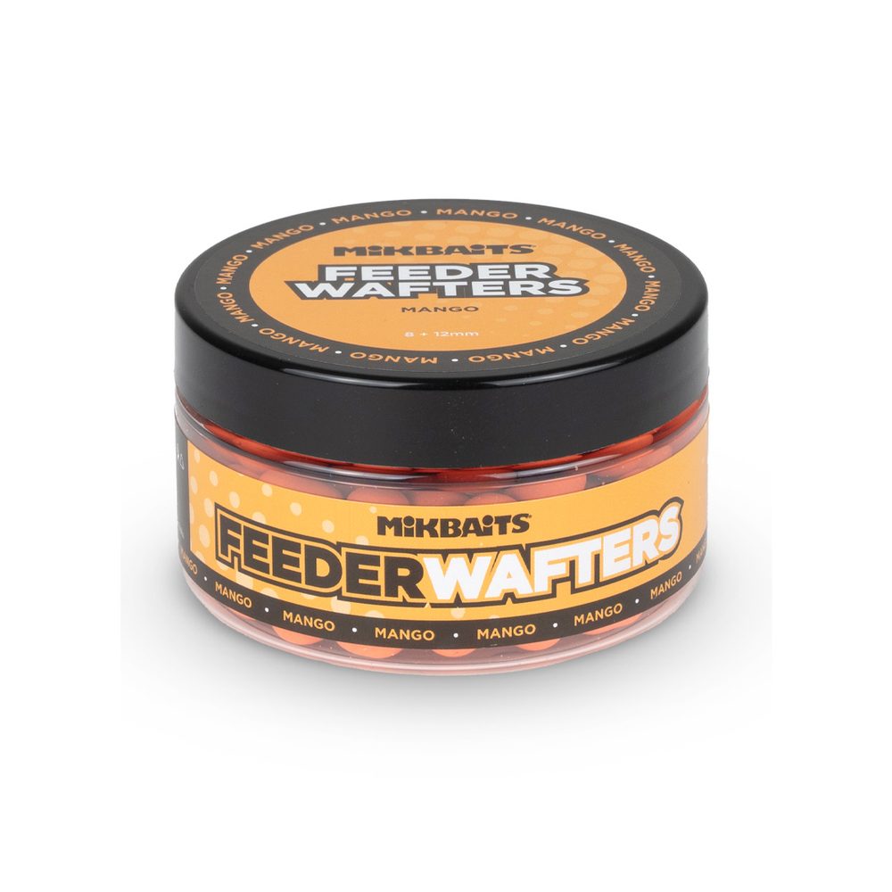 E-shop Mikbaits Feeder wafters 8+12mm 100ml - Mango,Mikbaits Feeder wafters 8+12mm 100ml - Mango