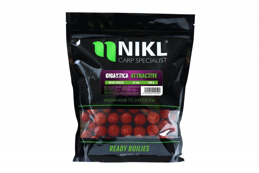 E-shop Nikl Boilies Gigantica ATTRACTIVE - 15mm 900g,Nikl Boilies Gigantica ATTRACTIVE - 15mm 900g
