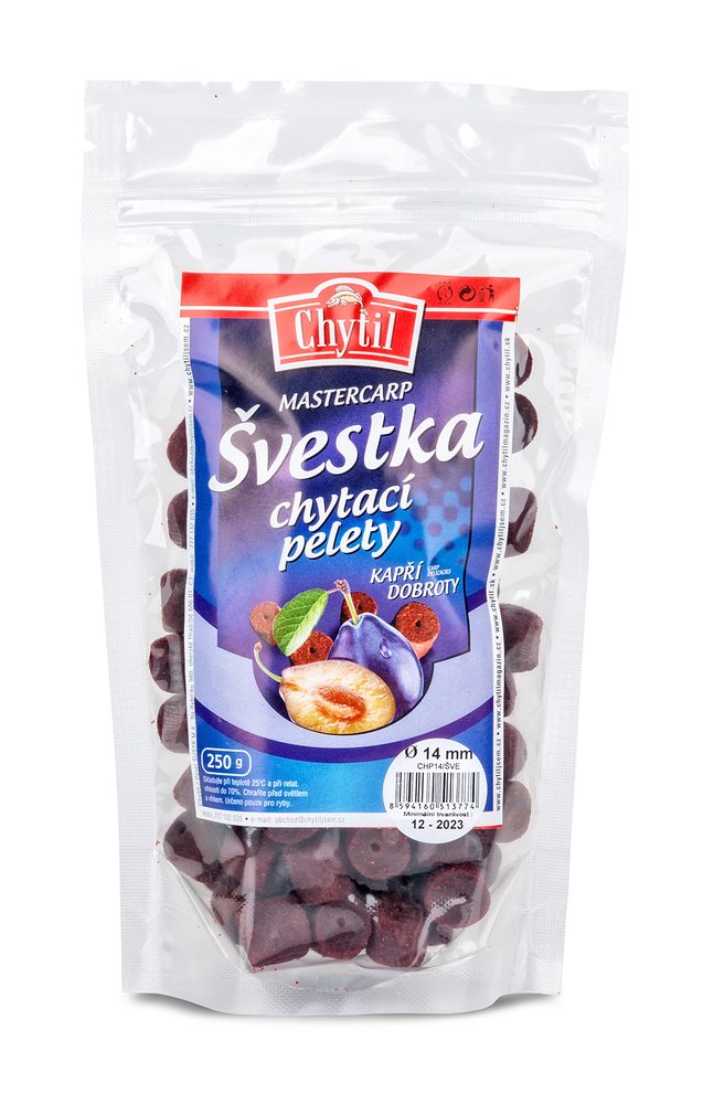 E-shop Chytil Chytací pelety s dírou 250g - Švestka 20mm,Chytil Chytací pelety s dírou 250g - Švestka 20mm