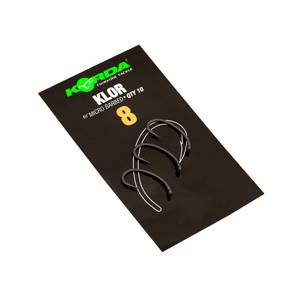 E-shop Korda Háčky Klor Hook 10ks - vel. 8,Korda Háčky Klor Hook 10ks - vel. 8